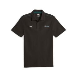 Polo Puma MAPF1. Czarne koszulki polo Puma, m, bez wzorów, bez kołnierzyka, bez ramiączek. Za 251.40 zł.