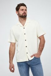 Koszula męska Esdras JOOP! JEANS. Koszule JOOP! Jeans, m, bez wzorów, z jeansu, bez kołnierzyka, bez ramiączek. W wyprzedaży za 456.75 zł.