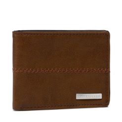 Portfel Quiksilver. Brązowe portfele Quiksilver, bez wzorów. Za 129.99 zł.