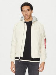 Alpha Industries Kurtka bomber Ma-1 196108 Beżowy Regular Fit. Brązowe kurtki Alpha Industries, m, bez wzorów, z syntetyku, bez kaptura. Za 429.99 zł.