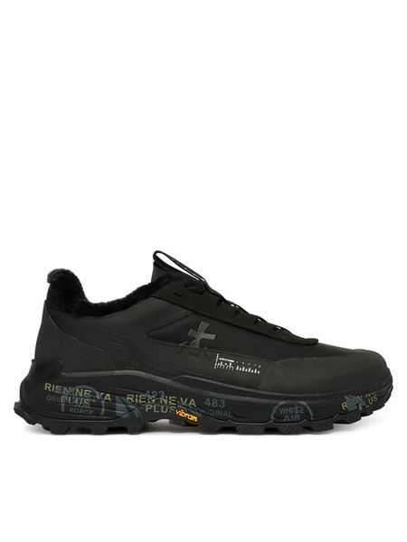 Premiata Sneakersy Devin Var 433M Czarny. Czarne buty sportowe casual Premiata, bez wzorów, z materiału, bez zapięcia. Za 973.99 zł.