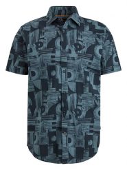 PME Legend Koszula - Regular fit - w kolorze granatowo-niebieskim rozmiar: L. Niebieskie koszule PME Legend, l, bez wzorów, z bawełny, bez kołnierzyka, bez ramiączek. Za 113.63 zł.