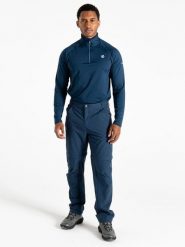 Dare 2b Spodnie funkcyjne Zipp-Off "Tuned In II" w kolorze granatowym rozmiar: 52. Niebieskie spodnie treningowe długie Dare 2B, bez wzorów. Za 130.99 zł.