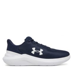 Buty do biegania Under Armour. Niebieskie buty do biegania Under Armour, bez wzorów, bez zapięcia, do biegania. Za 149.99 zł.