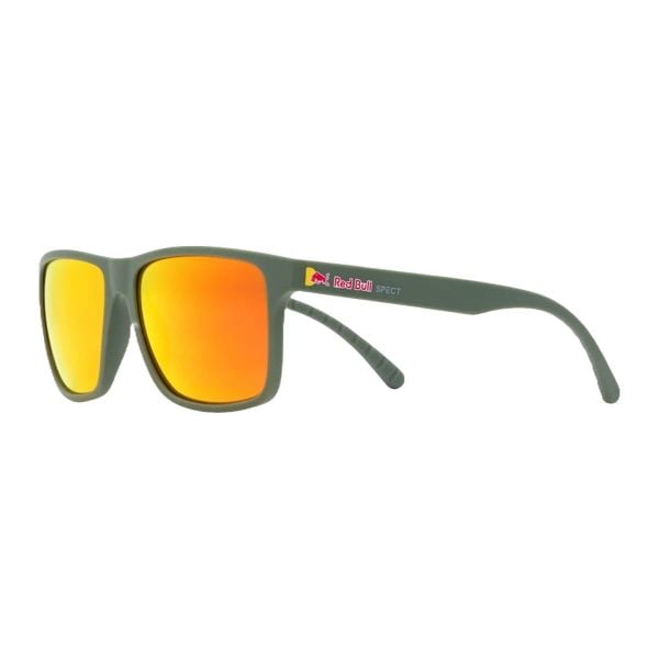 Okulary przeciwsłoneczne Red Bull Spect Edge - olive green/brown/red. Zielone okulary przeciwsłoneczne RED BULL SPECT EYEWEAR. Za 272.99 zł.