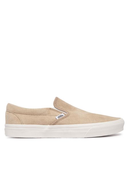 Vans Tenisówki Classic Slip-On VN000Z7A4MG1 Beżowy jasny. Brązowe trampki Vans, m, bez wzorów, bez zapięcia. Za 369.99 zł.