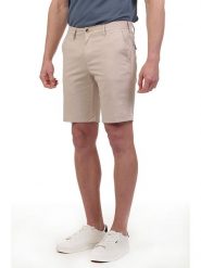 The Time of Bocha Szorty chino w kolorze beżowym rozmiar: 38. Brązowe eleganckie spodnie The Time of Bocha. Za 110.55 zł.