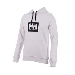 Bluza Z Kapturem Męska Helly Hansen Hh Box. Białe bluzy z kapturem Helly Hansen, m, bez wzorów, z bawełny, z kapturem. Za 349.00 zł.