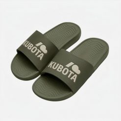 Klapki Kubota Sportowe Pro Khaki. Brązowe klapki Kubota, z materiału. Za 89.99 zł.
