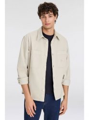 Hugo Boss Koszula w kolorze kremowym rozmiar: XXL. Brązowe koszule HUGO BOSS, xxl, bez wzorów, z bawełny, bez kołnierzyka, bez ramiączek. Za 304.99 zł.