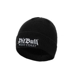 Czapka męska Pitbull zimowa Small Logo. Czarne czapki zimowe PITBULL, bez wzorów. Za 59.99 zł.