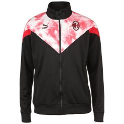 Kurtka dresowa Puma Acm Iconic Mcs Mesh Track. Czarne kurtki Puma, l, bez wzorów, z dresówki, bez kaptura. W wyprzedaży za 281.45 zł.