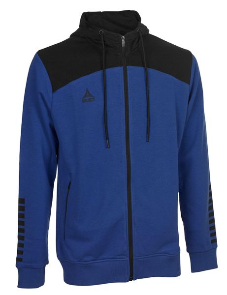 Bluza męska Select Oxford Zip Hoodie bawełniana rozpinana z kapturem niebieska. Czarne bluzy z kapturem Select, m, bez wzorów, z bawełny, z kapturem. Za 326.10 zł.
