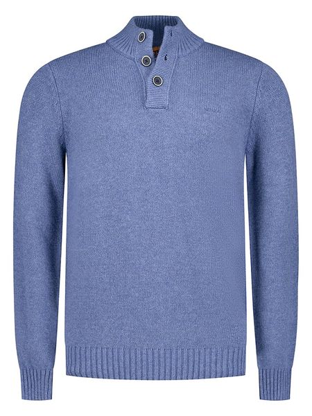 NEW ZEALAND AUCKLAND Sweter w kolorze niebieskim rozmiar: XL. Niebieskie swetry nierozpinane New Zealand Auckland, xl, bez wzorów, z wełny, bez kołnierzyka, bez ramiączek. Za 222.45 zł.
