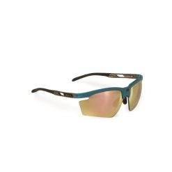 Okulary Rudy Project MAGNUS LIGHT TEAL MATTE - Multilaser Gold. Brązowe okulary przeciwsłoneczne Rudy Project. Za 880.00 zł.
