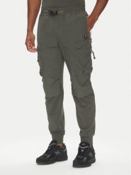 Parajumpers Joggery Osage 25SMPMPARE04 Zielony Regular Fit. Zielone joggery i bojówki Parajumpers, m, bez wzorów, z syntetyku. Za 959.99 zł.