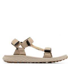 Sandały Columbia. Brązowe sandały Columbia, bez zapięcia. Za 169.99 zł.