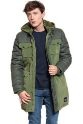 KURTKA ZIMOWA MUSTANG Dietmar Fabric Mix 1009816 6348. Zielone kurtki Mustang, na zimę, m, bez wzorów, bez kaptura. Za 329.99 zł.