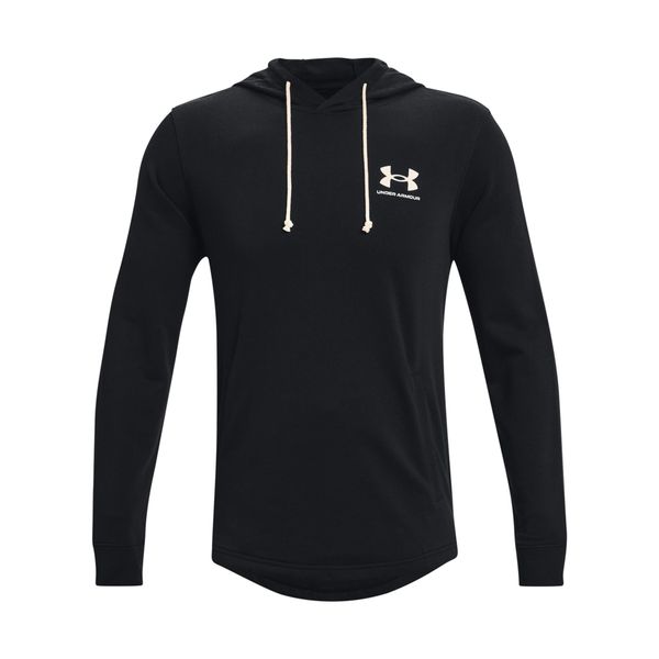 Bluza z kapturem Under Armour Rival Terry LC. Białe bluzy Under Armour, xs, bez wzorów, z materiału, z kapturem. Za 240.05 zł.