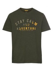 Camel Active Koszulka w kolorze khaki rozmiar: 3XL. Brązowe bezrękawniki Camel Active, xl, bez wzorów, z bawełny, bez kołnierzyka, bez ramiączek. Za 84.01 zł.