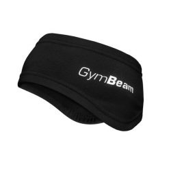 Opaska na głowę unisex bieganie wiatroszczelna czarna Alpine. Czarne bielizna termoaktywna GYMBEAM, bez wzorów, z elastanu, bez ramiączek, do biegania. Za 33.90 zł.