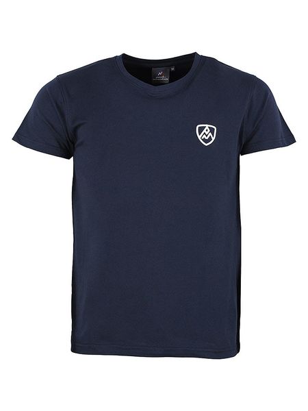 Peak Mountain Koszulka "Crodan" w kolorze granatowym rozmiar: XL. Niebieskie bezrękawniki Peak Mountain, xl, bez wzorów, z bawełny, bez kołnierzyka, bez ramiączek. Za 90.95 zł.
