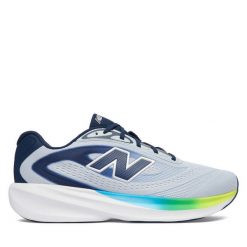 Buty do biegania New Balance. Niebieskie buty do biegania New Balance, bez wzorów, bez zapięcia, do biegania. Za 399.99 zł.