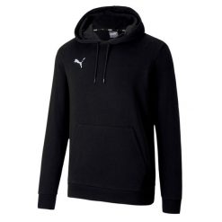 Bluza treningowa męska Puma teamGOAL 23 Causals Hoody. Czarne bluzy z kapturem Puma, m, bez wzorów, z bawełny, z kapturem. Za 151.05 zł.