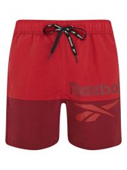 Reebok Szorty kąpielowe "Rory" w kolorze czerwonym rozmiar: L. Czerwone kąpielówki Reebok, l, bez wzorów, z materiału. Za 88.43 zł.