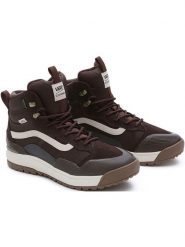 Vans Sneakersy "UltraRange EXO Hi" w kolorze brązowym rozmiar: 42,5. Brązowe buty sportowe casual Vans, bez wzorów, bez zapięcia. Za 428.45 zł.