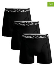 Muchachomalo Bokserki (3 pary) w kolorze czarnym rozmiar: 3XL. Czarne bokserki MUCHACHOMALO, xl, bez wzorów. Za 109.95 zł.