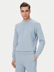 BOSS Bluza Westart 50509323 Niebieski Regular Fit. Niebieskie bluzy Boss, m, bez wzorów, z bawełny, bez kaptura. Za 549.99 zł.