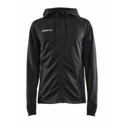 Bluza z kapturem Craft Evolve. Czarne bluzy z kapturem Craft, s, bez wzorów, z materiału, z kapturem. Za 293.75 zł.