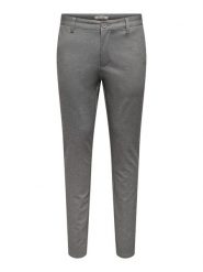 ONLY & SONS Spodnie chino "Mark" w kolorze szarym rozmiar: W30/L32. Szare eleganckie spodnie Only & Sons, l. Za 95.92 zł.
