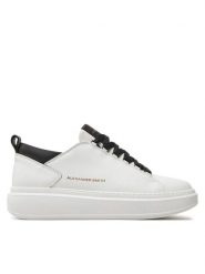 Alexander Smith Sneakersy Wembley ASBAWYM Biały. Białe buty sportowe casual Alexander Smith, bez wzorów, ze skóry, bez zapięcia. Za 999.99 zł.