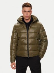 BOSS Kurtka zimowa H-Calando1 50520200 Zielony Regular Fit. Zielone kurtki Boss, na zimę, m, bez wzorów, z syntetyku, bez kaptura. Za 1,359.00 zł.