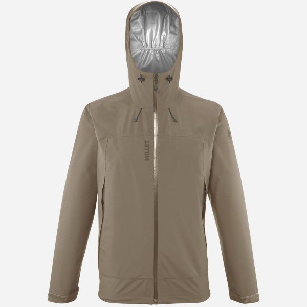 Kurtka z membraną męska MILLET M Mungo Ii Gore-Tex 2.5L ultralekka. Brązowe kurtki Millet, l, bez wzorów, z gore-texu, bez kaptura. Za 1,125.60 zł.