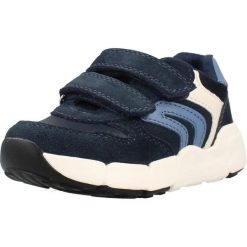 Buty GEOX B656GC 05422 B FLEXYPER Niebieski. Niebieskie buty turystyczne Geox, bez wzorów, z syntetyku, bez zapięcia, na fitness i siłownię. Za 240.99 zł.