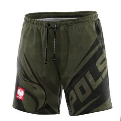 Spodenki sportowe męskie EXTREME HOBBY POLSKA ULTIMATE. Czarne krótkie spodenki sportowe EXTREME HOBBY, m, bez wzorów, z dzianiny. Za 179.00 zł.
