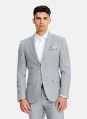 PAKO LORENTE - Szara marynarka garniturowa z wełny. Szare garnitury Pako Lorente, m, bez wzorów, z poliesteru. Za 1,999.99 zł.