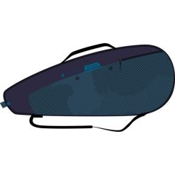 Torba tenisowa Artengo L Team na 9 rakiet. Czarne torby na ramię ARTENGO, bez wzorów, z poliesteru, na ramię, duże, bez dodatków. Za 159.99 zł.
