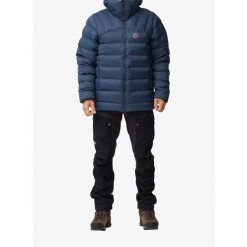 Kurtka ocieplana męska Fjallraven Expedition Mid Winter Jacket. Niebieskie kurtki Fjällräven, m, bez wzorów, bez kaptura. Za 1,469.99 zł.