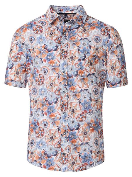 CASAMODA Koszula - Casual fit - ze wzorem rozmiar: M. Koszule CASAMODA, m, bez wzorów, z bawełny, bez kołnierzyka, bez ramiączek. Za 113.90 zł.