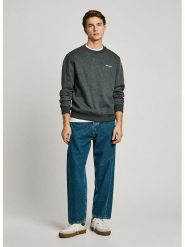 Pepe Jeans Bluza "Damian" w kolorze szarym rozmiar: XXL. Szare bluzy Pepe Jeans, xxl, bez wzorów, z bawełny, bez kaptura. Za 212.45 zł.