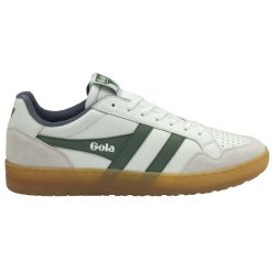 Sneakersy Gola Eagle 86. Białe buty sportowe casual Gola, bez wzorów, bez zapięcia. Za 427.50 zł.