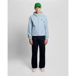 Kurtka męska Lyle & Scott Outdoors W596. Niebieskie kurtki LYLE AND SCOTT, m, bez wzorów, z elastanu, z kapturem. Za 555.10 zł.