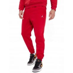 Spodnie Męskie Nike Jordan Dresowe Sportowe Joggery Czerwone. Czerwone joggery i bojówki Nike, m, bez wzorów, z dresówki, sportowe. Za 299.00 zł.