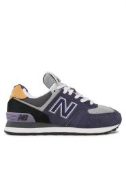 New Balance Sneakersy U574Z2 Fioletowy. Fioletowe buty sportowe casual New Balance, bez wzorów, ze skóry, bez zapięcia. Za 299.99 zł.