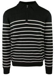 Lekki Sweter z Rozpinanym Dekoltem Polo - Brave Soul - Czarny. Czarne swetry rozpinane Brave Soul, l, bez wzorów, z poliamidu, bez kołnierzyka, bez ramiączek. Za 119.00 zł.