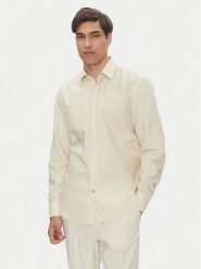 BOSS Koszula C-Hal 50539532 Biały Casual Fit. Białe koszule Boss, m, bez wzorów, z bawełny, bez kołnierzyka, bez ramiączek. Za 479.99 zł.